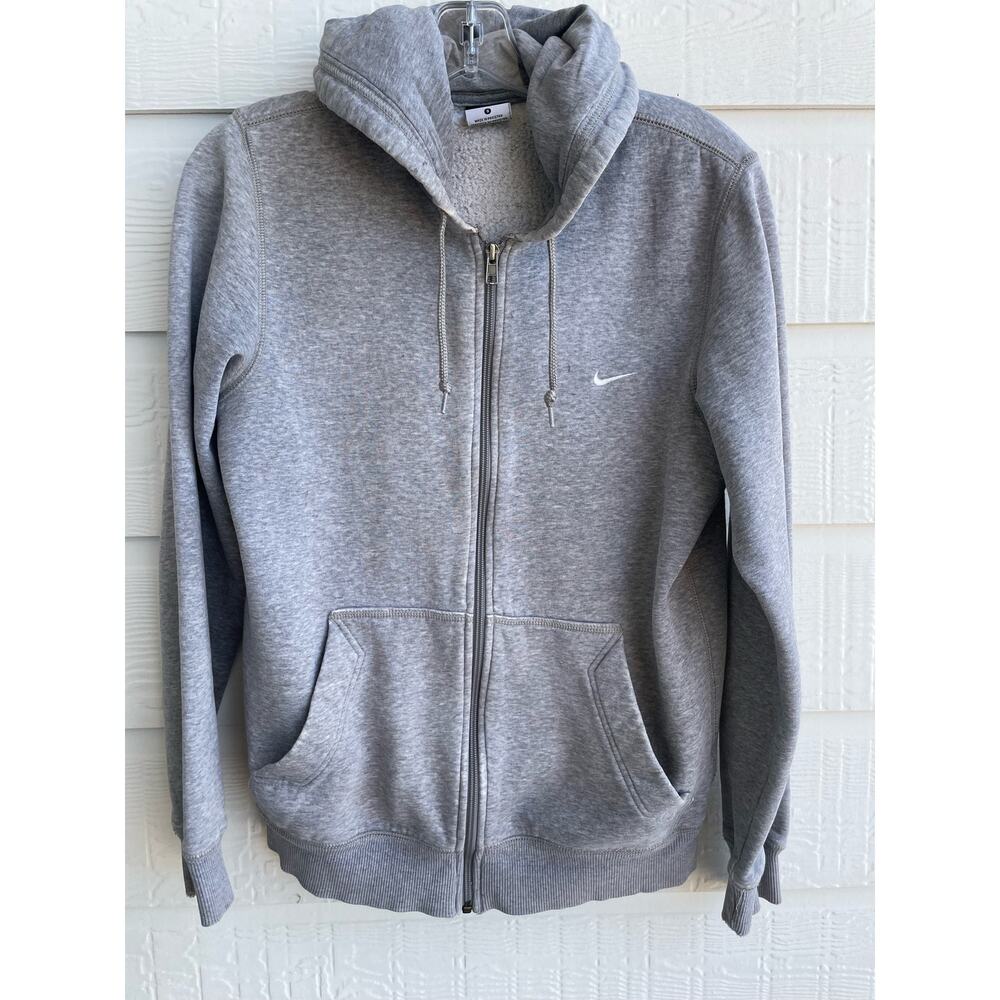 2010 gray Nike Zip hoodie SM Y2K